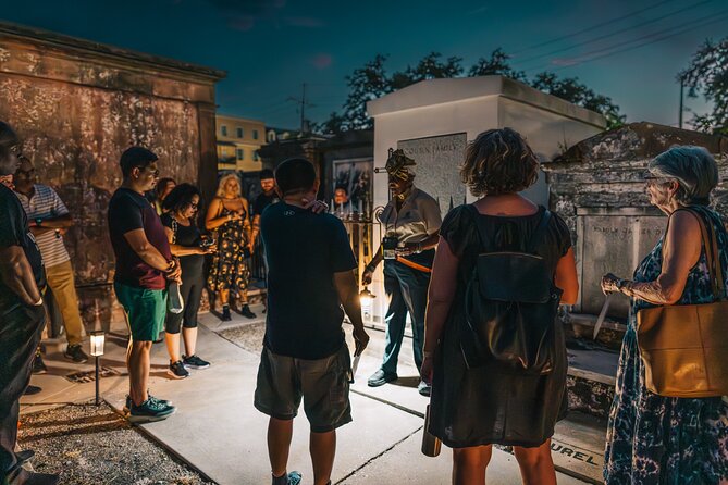 After-Dark Historical Night Tour of St. Louis Cemetery No. 1 - Pace and Audio: The One Possible Drawback to Plan For