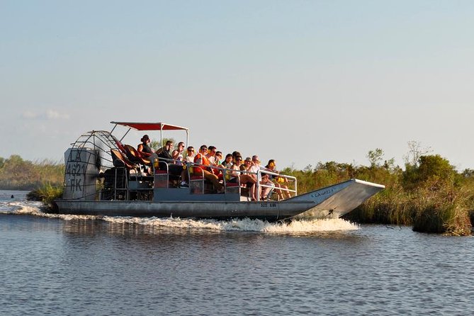 Airboat Ride with Transportation from New Orleans - From the French Quarter to Jean Lafitte by air-conditioned coach