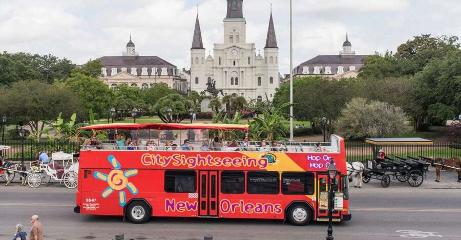 City Sightseeing New Orleans HOHO Bus Tour & Bookable Extras - Stop by Stop: French Quarter Energy, Beignets, and the River Walk Mood