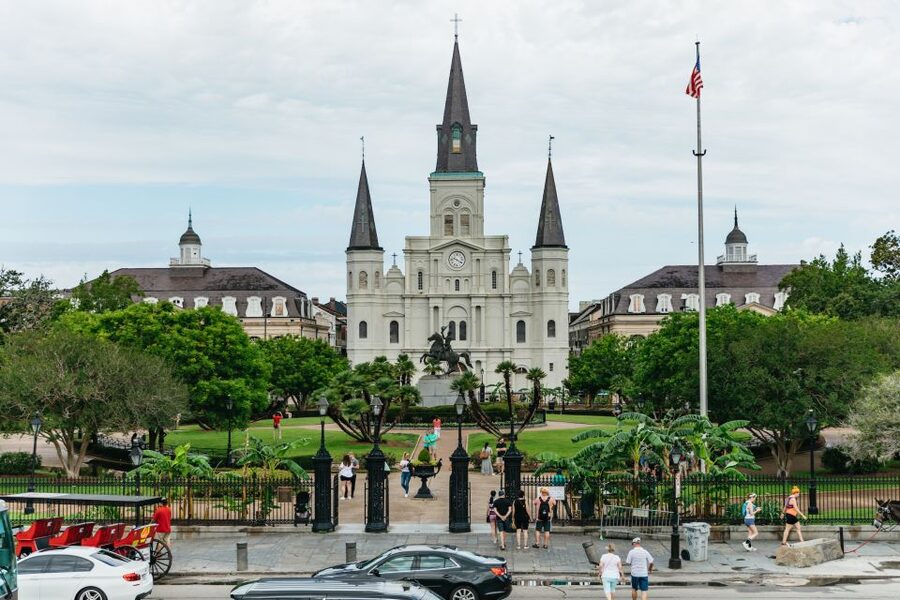 French Quarter Walking and Storytelling Tour - The Mississippi River views: how the Quarter connects outward