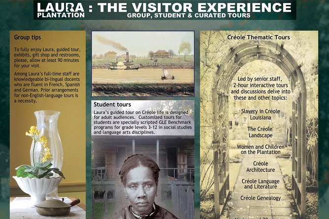 Laura Creole Plantation Guided Tour - Price and value: what $32.06 buys in the real world
