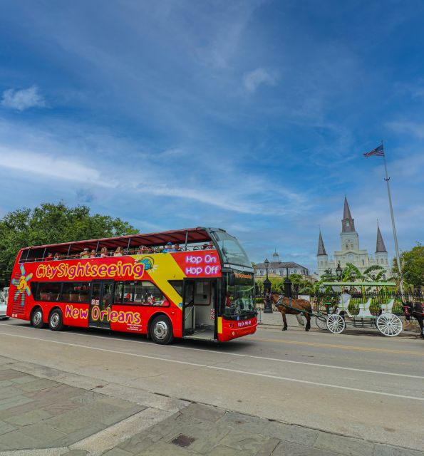 New Orleans: 2 or 3 Day Hop-On Hop-Off Bus with Walking Tour - The route, stop-by-stop: where to hop and what each area is for