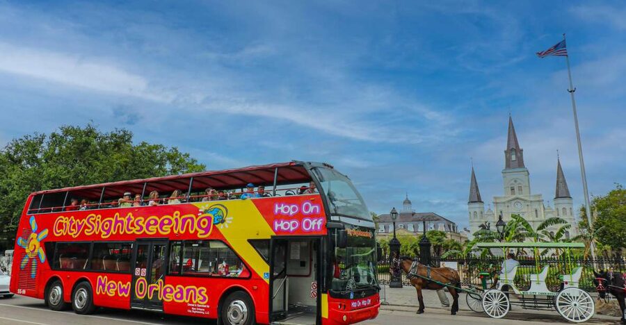 New Orleans: 2 or 3 Day Hop-On Hop-Off Bus with Walking Tour - Onboard guides and the map trick that helps you stay sane