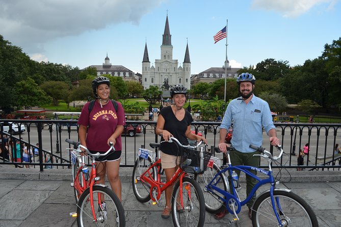 New Orleans City Bike Tour - French Quarter first: architecture, music, and the city’s old bones