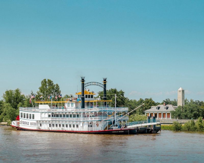 New Orleans: Creole Queen History Cruise with Optional Lunch - Key Points Before You Go
