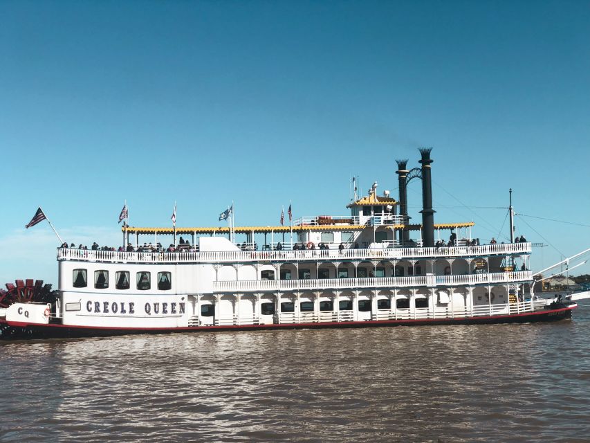 New Orleans: Creole Queen History Cruise with Optional Lunch - Riverwalk to the Boat: Getting Oriented Fast at the Canal Street Dock