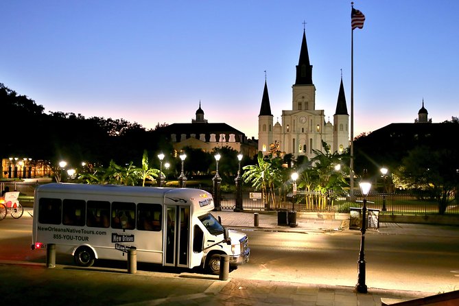 New Orleans Dead of Night Ghosts and Cemetery Bus Tour - Night-bus logistics and what the ride is like