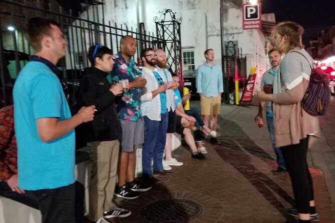 New Orleans Evening Small-Group Haunted Walking Tour - Harry’s Corner Bar: the planned bathroom break and drink stop