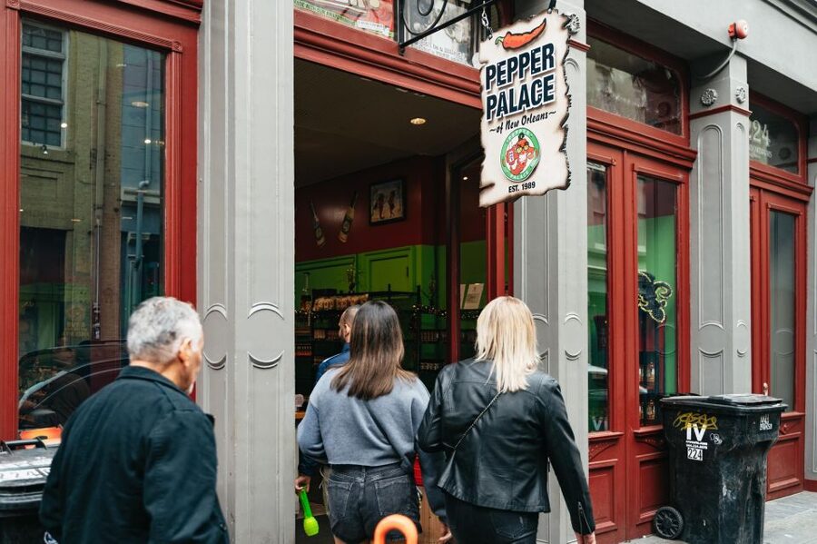 New Orleans: French Quarter Food History Walking Tour - Muffuletta and boudin balls: two icons that explain each other