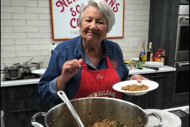 New Orleans Hands-On Cooking Class with Meal - Eating Your Own Dinner, With Wine and Abita Amber Beer Included