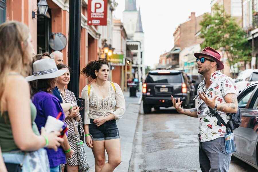 New Orleans Haunted Ghost, Voodoo & Vampire Walking Tour - What you should bring, based on the way this tour actually operates