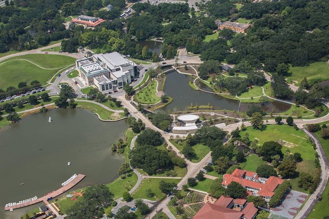New Orleans Helicopter City Tour - City Park Overflight: When You Need a Breather From the Quarter