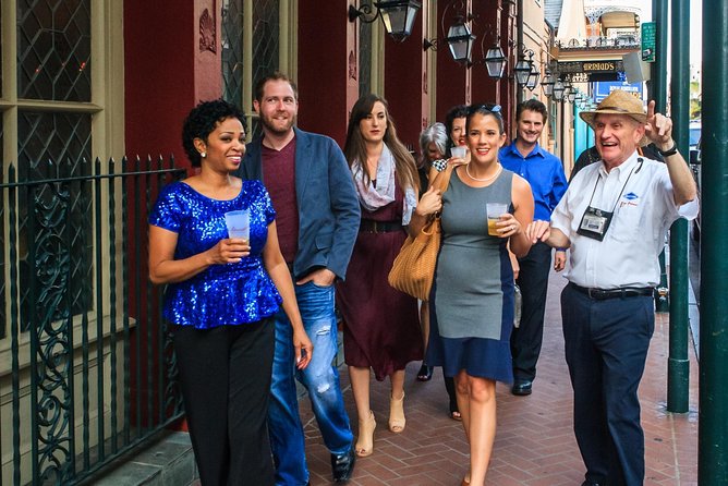 New Orleans Original Craft Cocktail Walking Tour - Stop 1, the Gray Line Lighthouse area and the Sazerac origin