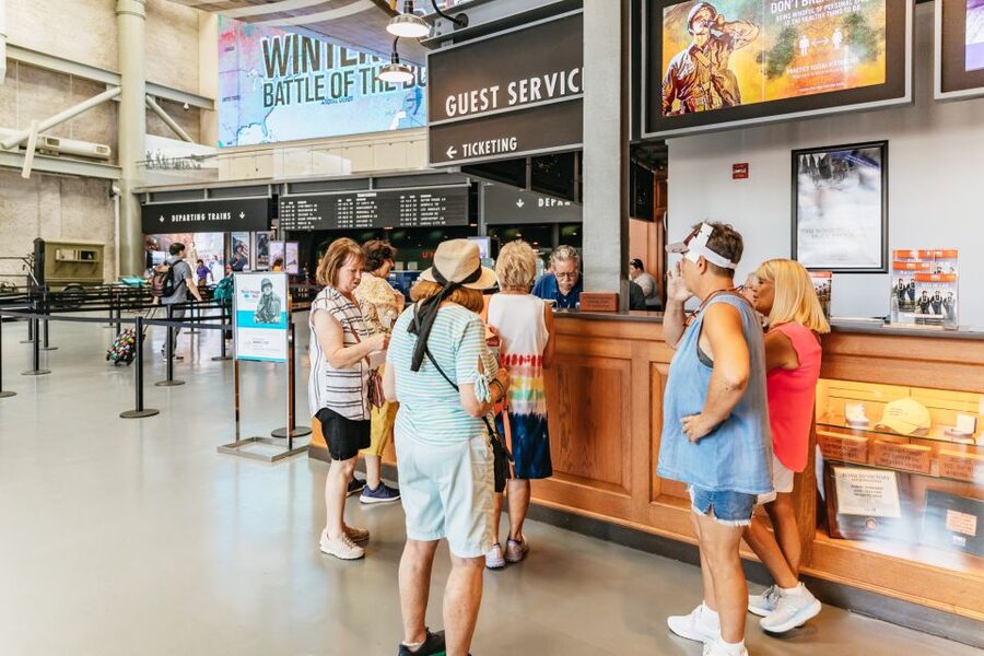 New Orleans: The National WWII Museum Ticket - U.S. Freedom Pavilion: The B-17E, Tanks and Trucks, and Catwalk-First Airplane Viewing