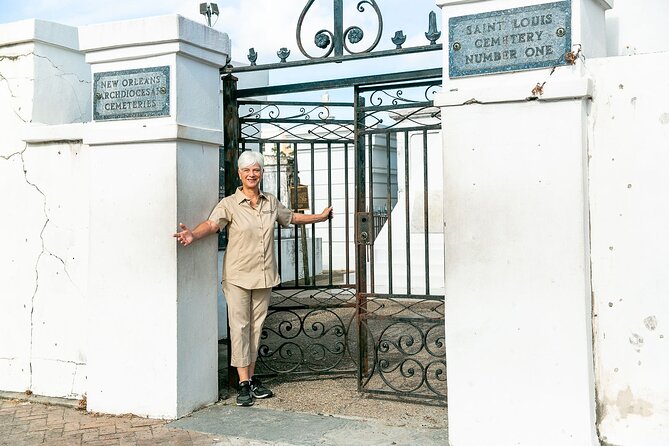 St. Louis Cemetery No. 1 Official Walking Tour - Basin St. Station check-in, before you hit the gates