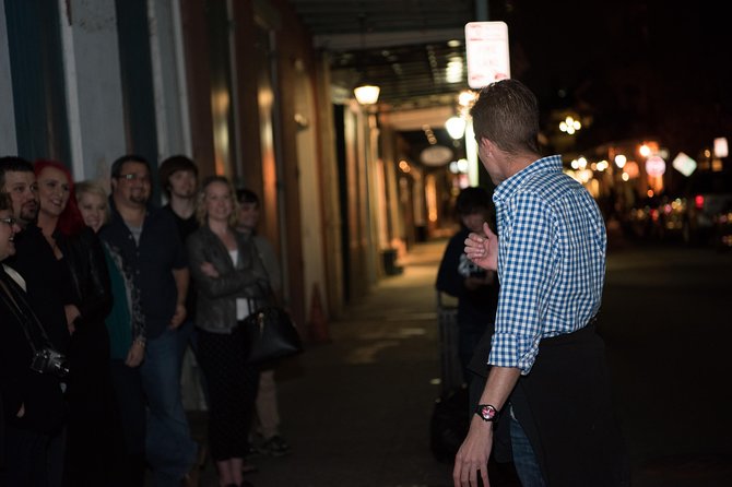The Ghosts of New Orleans Tour - After-dark French Quarter, with a guide who sets the tone